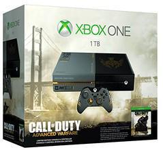 Microsoft Xbox One (XB1) Console Advanced Warfare LE (1 Controller with Cable, Headphones, HDMI & Power Cables, No DL Code)